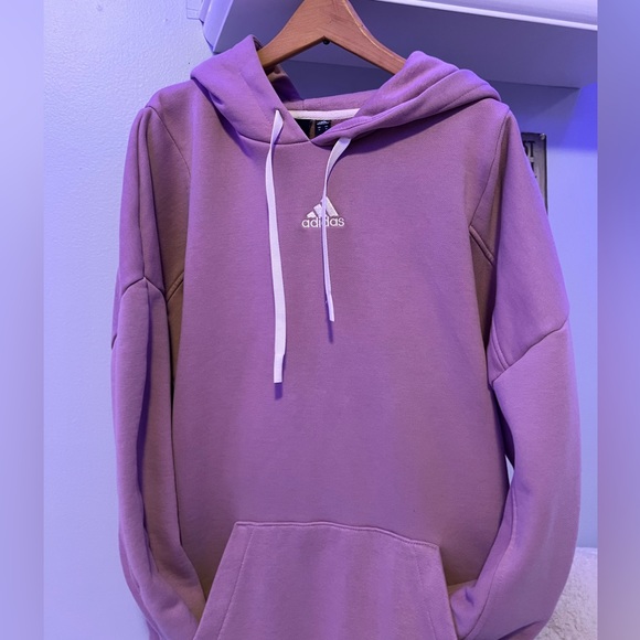 Dust pink Adidas hoodie - Picture 4 of 8